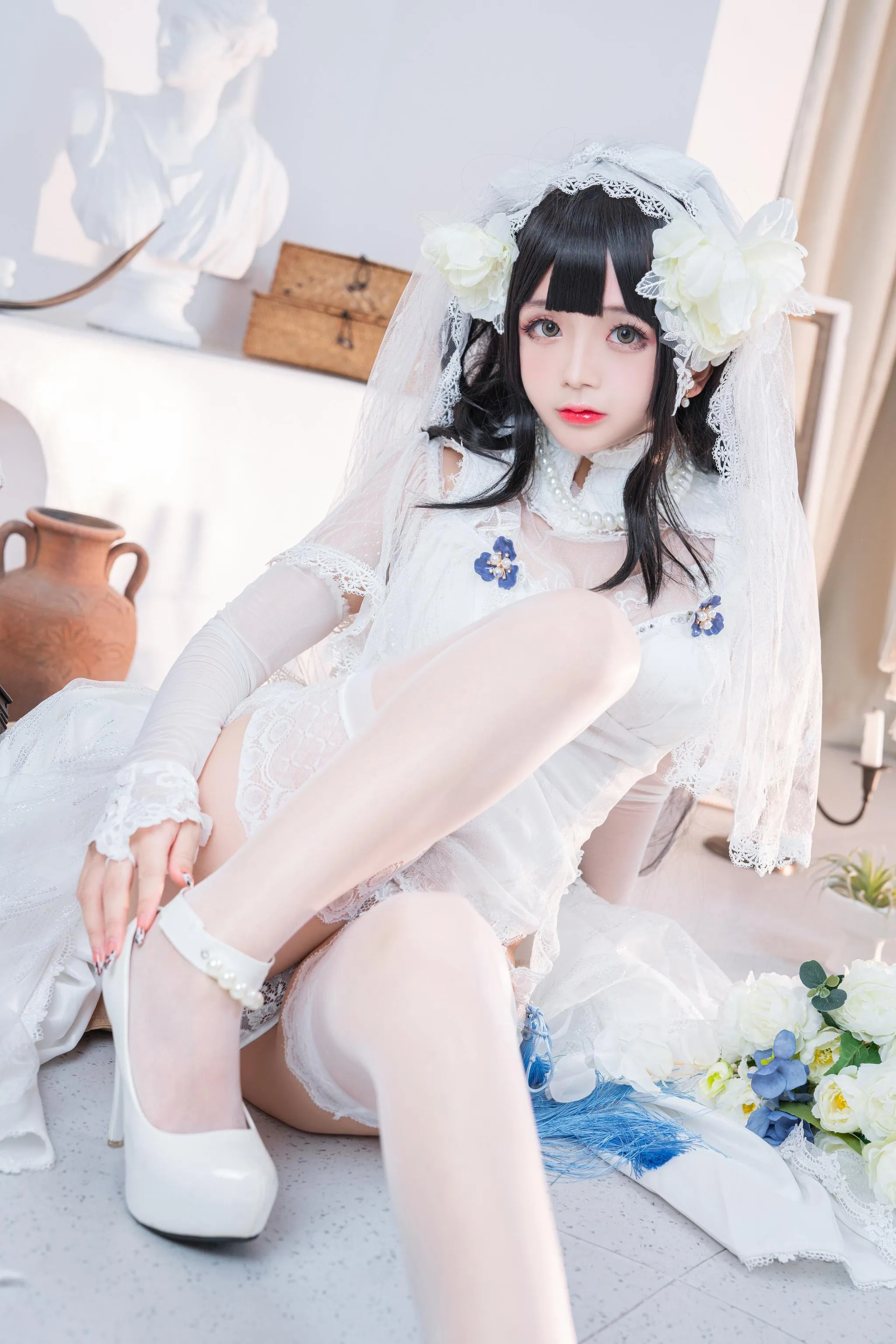 日奈娇 – NO.31 95式婚纱 [52P]插图8